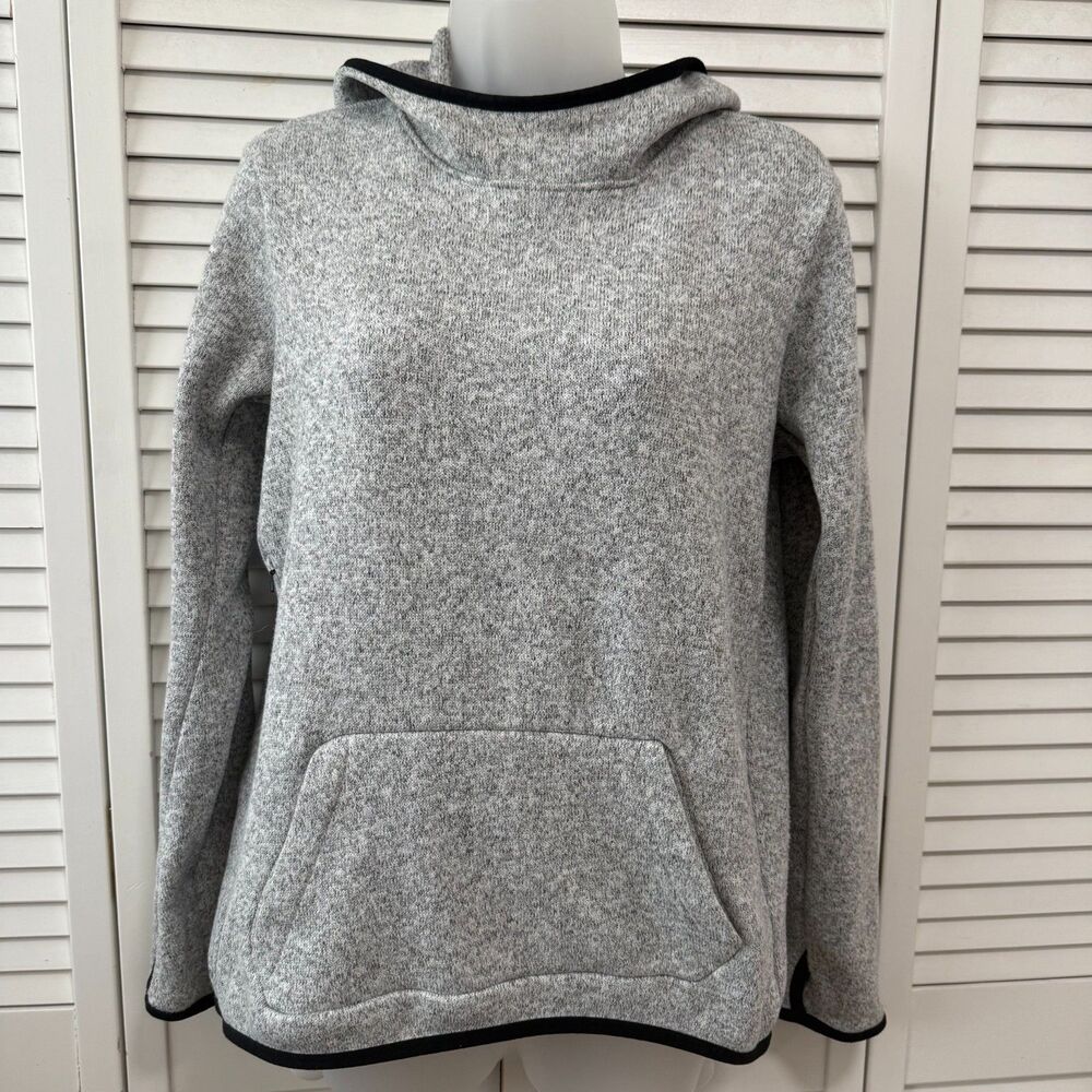 Athleisure Nike Comfortable Therma Hoodie Women Large Gray